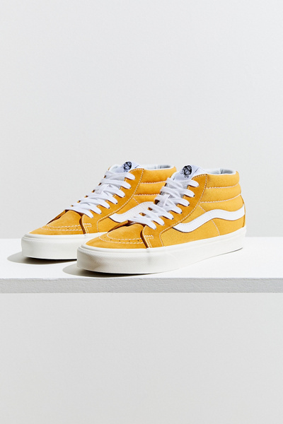 vans sk8 mid reissue sunflower