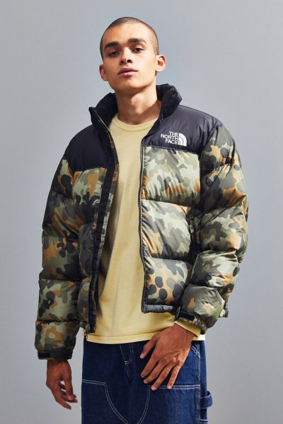 north face gold puffer jacket