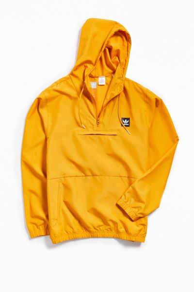 adidas hip yellow anorak jacket