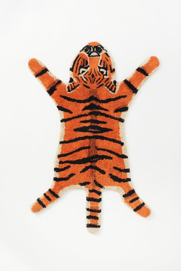 Slide View: 6: Tiger Bath Mat