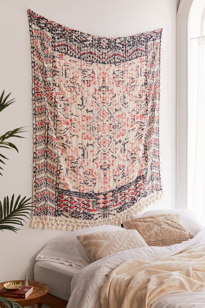 Fera Folk Textured Tapestry Urban Outfitters Canada