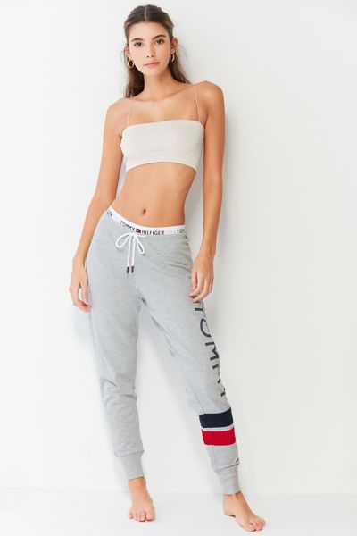 tommy hilfiger women's grey sweatpants