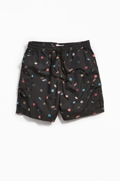 UO Ripstop Printed Nylon Cargo Short | Urban Outfitters