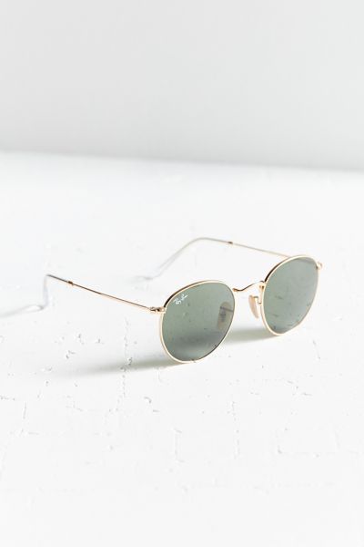 ray ban round metal