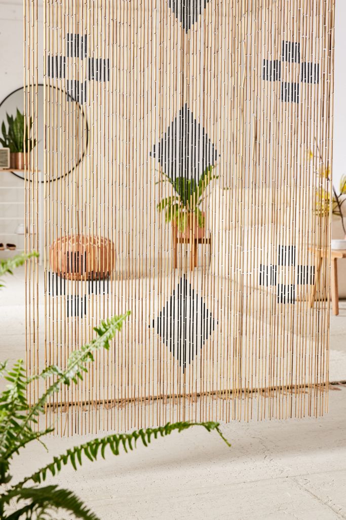Marks Bamboo Beaded Curtain Urban Outfitters Canada