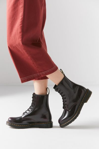 dr martens 1460 smooth cherry red