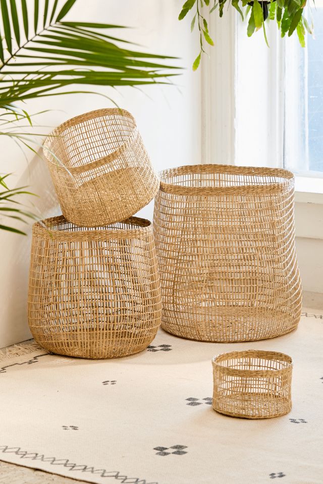 Woven Caged Storage Basket | Urban Outfitters