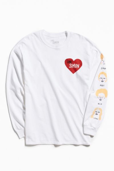 Simon Tee Face Long Love, Sleeve