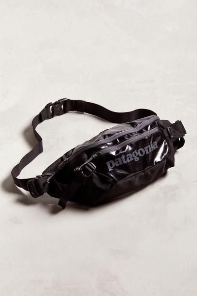 black patagonia sling bag