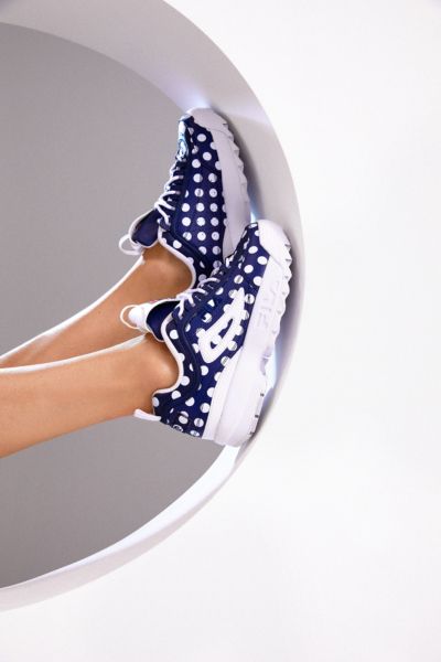 fila polka dot sneakers