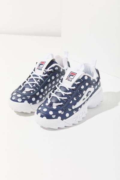 polka dot fila disruptor