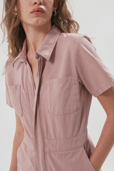 urban outfitters canvas flight jumpsuit