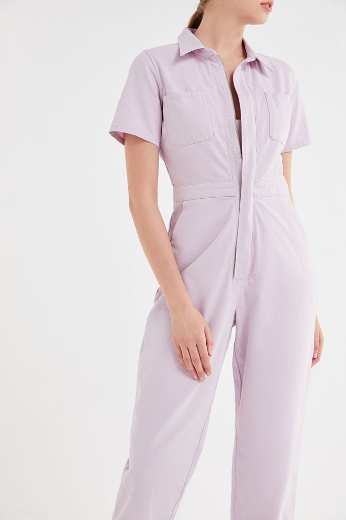 UO Canvas Utility Flight Jumpsuit Urban Outfitters