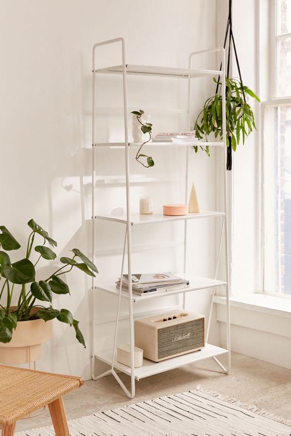 Folding Metal Bookshelf Urban Outfitters