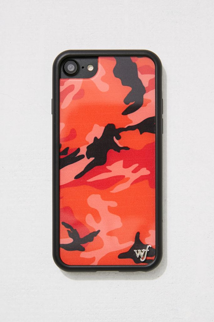 Wildflower Red Camo iPhone 8/7/6 Case Urban Outfitters