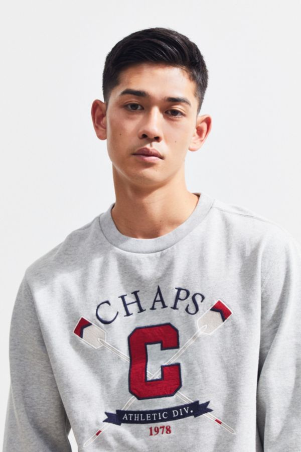 Chaps Fleece Crew-Neck Sweatshirt | Urban Outfitters