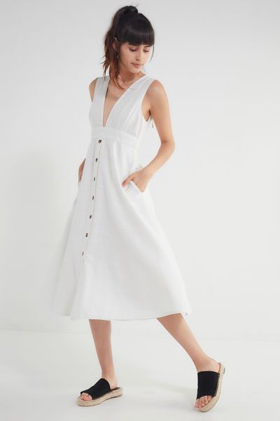 white linen dress canada