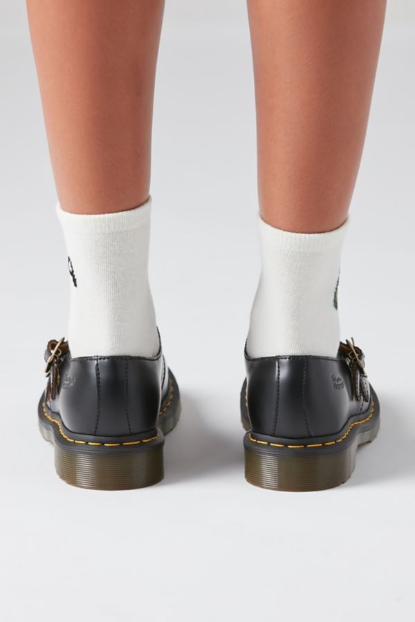 Slide View: 6: Dr. Martens 8065 Smooth Leather Mary Jane Shoe