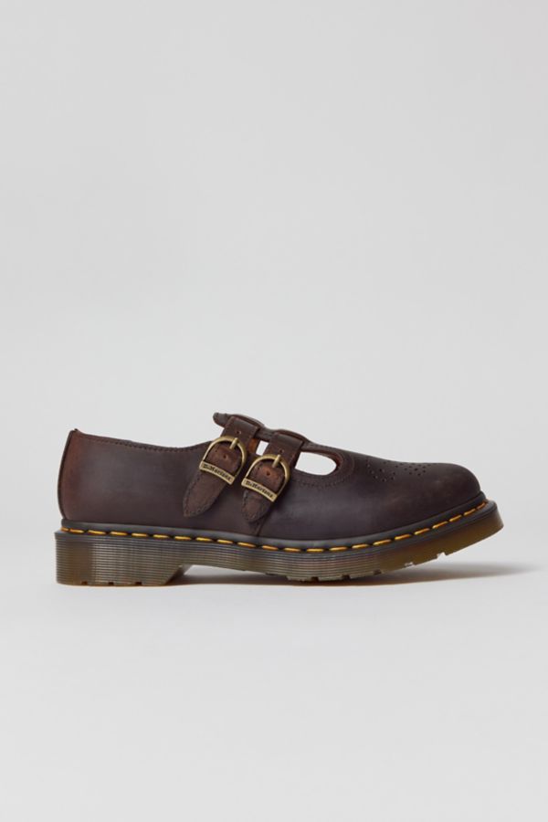 Slide View: 2: Dr. Martens 8065 Smooth Leather Mary Jane Shoe