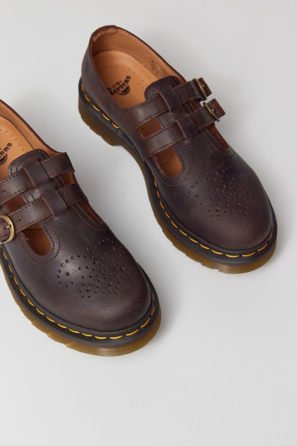 Slide View: 5: Dr. Martens 8065 Smooth Leather Mary Jane Shoe