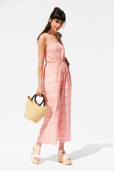 urban outfitters gingham jumpsuit