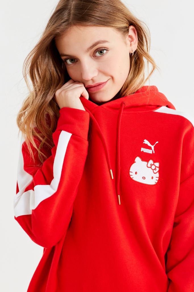 Puma X Hello Kitty Hoodie Sweatshirt | Urban Outfitters