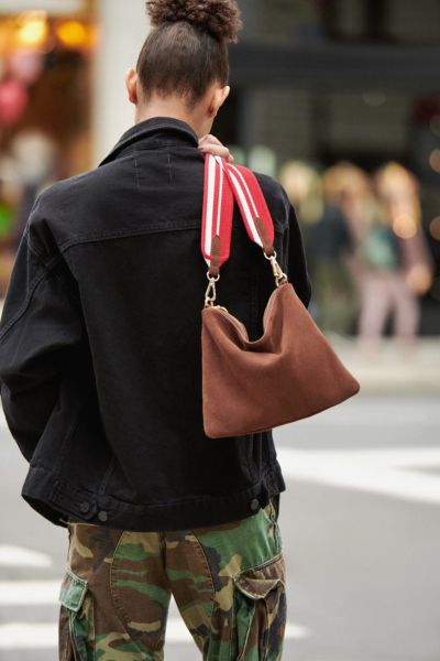 Suede Shoulder Pouch Bag | Urban Outfitters