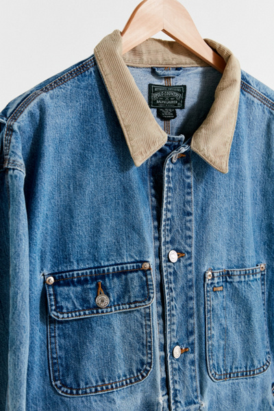 vintage polo denim jacket