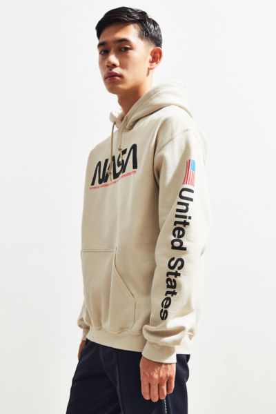 beige nasa hoodie