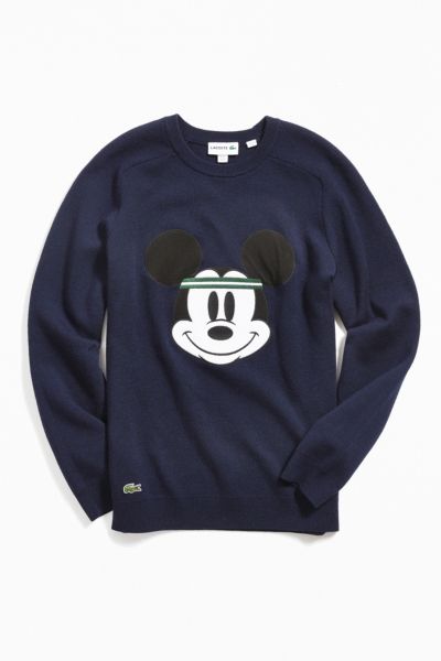 lacoste mickey mouse sweater