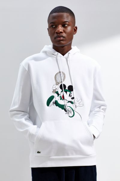 mickey mouse hoodie with tennis racket