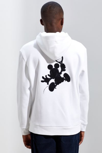 mickey mouse hoodie with tennis racket