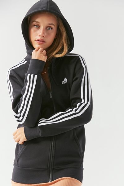 black adidas hoodie zip up