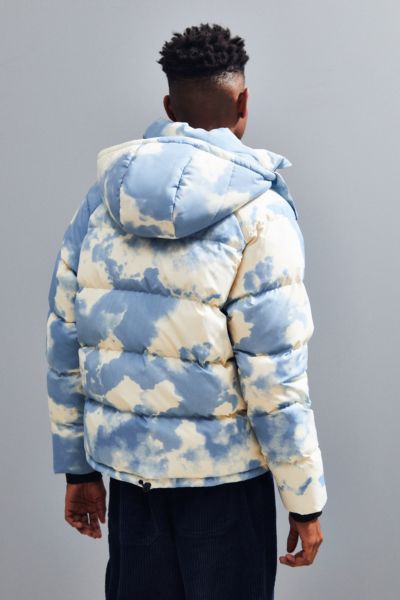 lacoste short ripstop down jacket