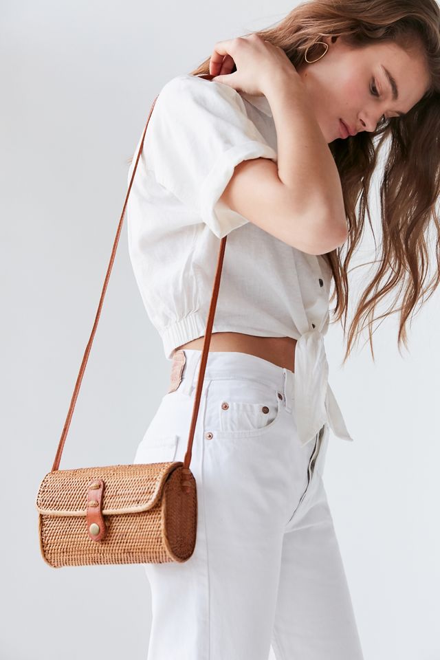 Ida Straw Crossbody Bag Urban Outfitters