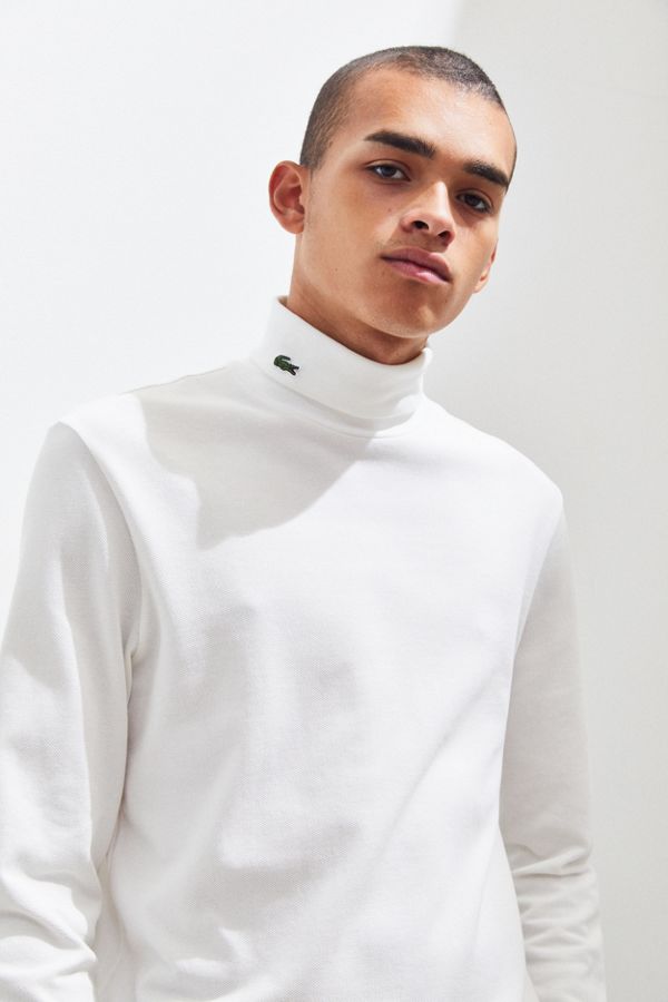 Lacoste Regular Fit Long Sleeve Turtleneck Top Urban Outfitters