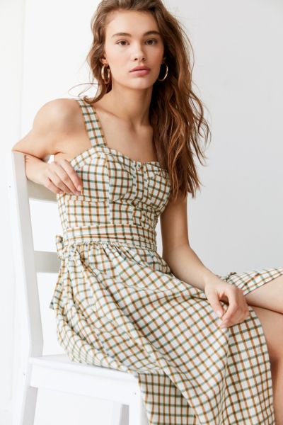 joa button down dress