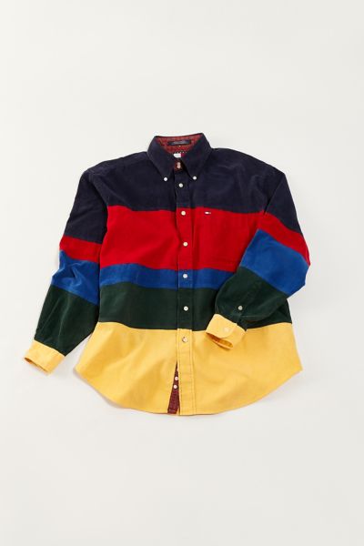 tommy hilfiger corduroy shirt