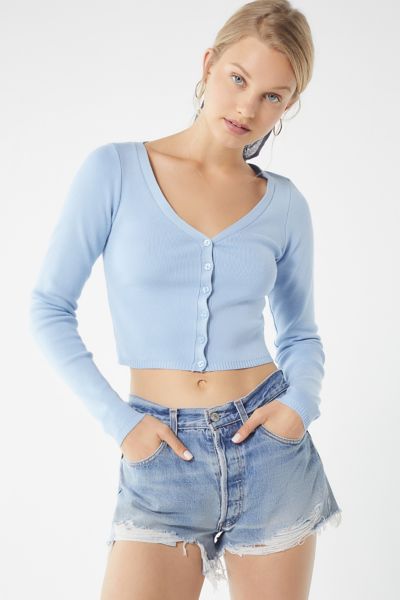 urban outfitters cropped cardigan