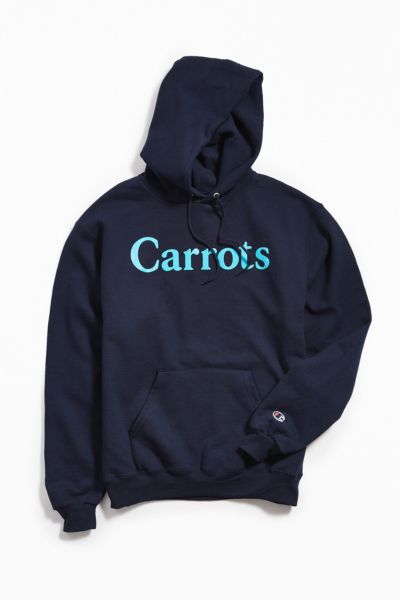 carrots x champion hoodie