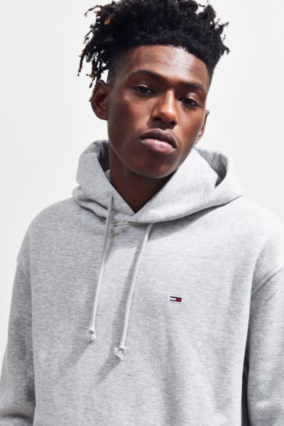 tommy jeans classics logo pullover hoodie