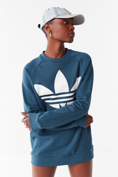 adidas oversized crew neck sweatshirt