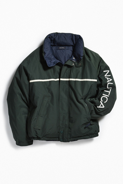 nautica reversible puffer jacket