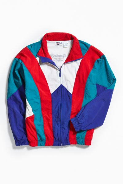vintage reebok windbreaker jacket
