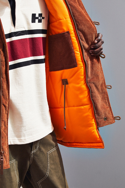 alpha industries uo exclusive n3b slim corduroy coat