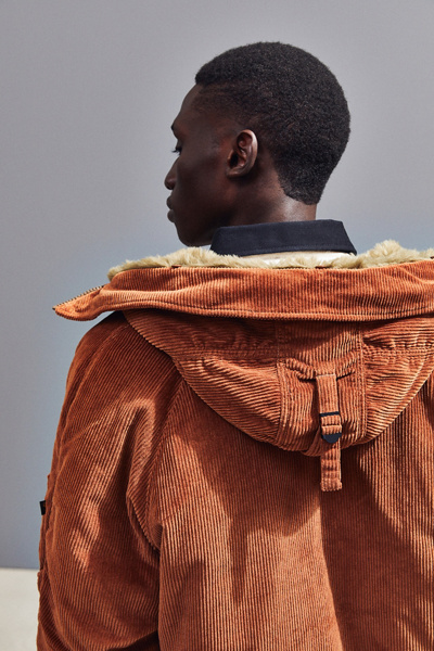 alpha industries uo exclusive n3b slim corduroy coat