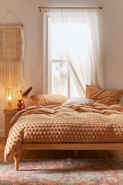 Tufted Dot Cotton Duvet Cover