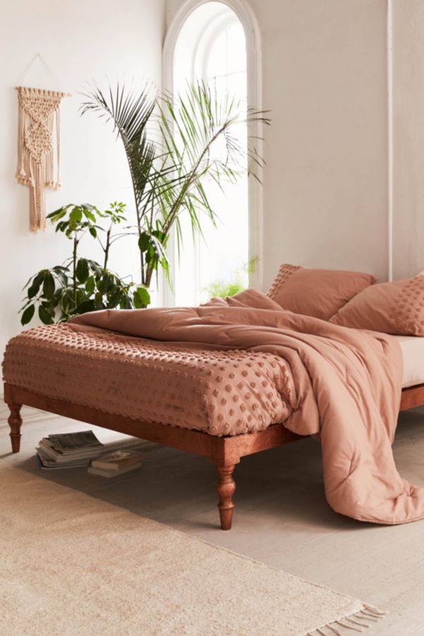 Tufted Dot Comforter Snooze Set Urban Outfitters