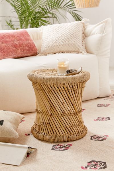 Shop Miriam Woven Stool from Urban Outfitters on Openhaus