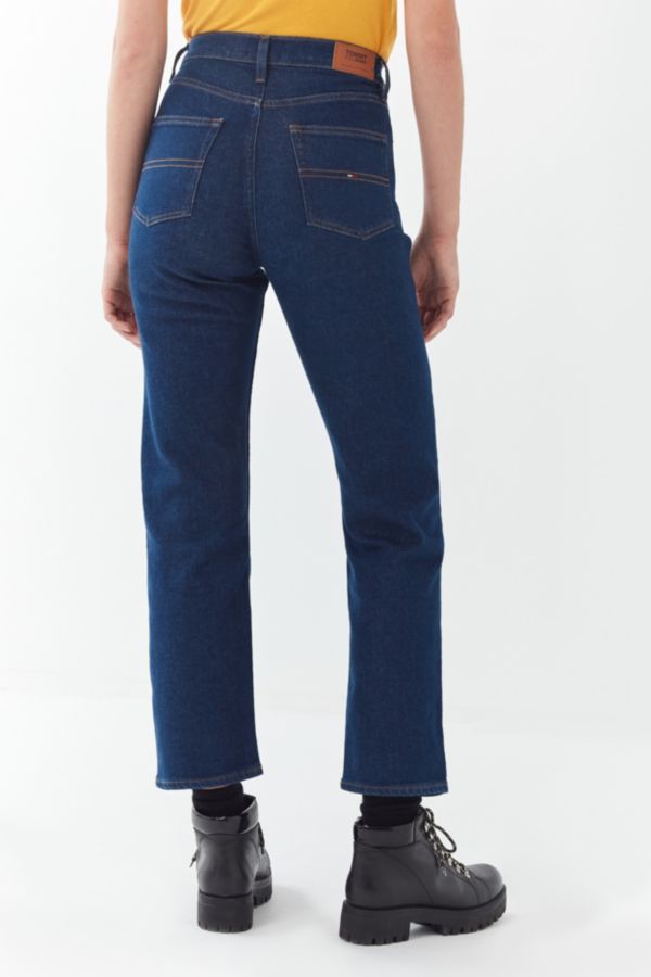 tommy jeans high rise mom jeans